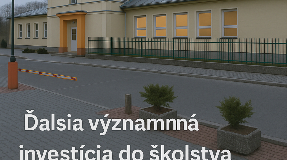 ČADCA: Ďalšia významná investícia do školstva v Čadci: Materská škola Fraňa Kráľa prejde rozsiahlym zateplením a modernizáciou