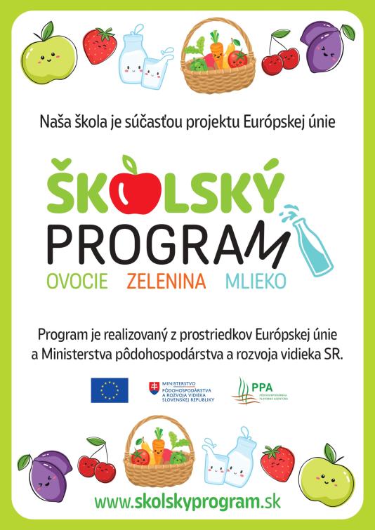 plagát školský program