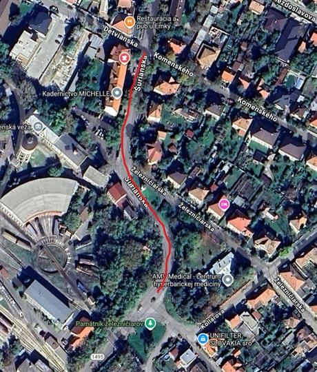 NOVÉ ZÁMKY: Opravia asfalt za tromi mostami / Megjavítják a három hidak mögötti út burkolatát