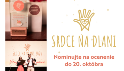 Posledných pár dní na nominácie - Srdce na dlani