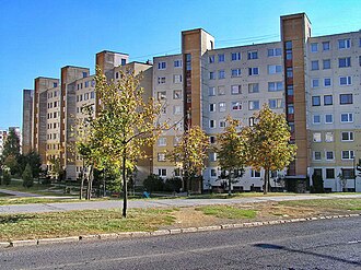 SÍDLISKO KVP - KOŠICE: Hlavná výstavba bytových jednotiek prebiehala od roku 1983 do 1989