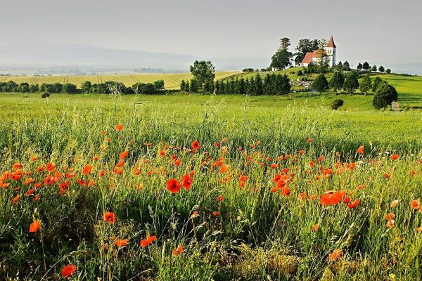 RIŠŇOVCE: Kostol zasvätený Najsvätejšej Trojici je po kaštieli druhou najstaršou stavbou v obci.